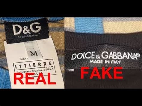 fake dolce and gabbana tag|how to authenticate Dolce & Gabbana.